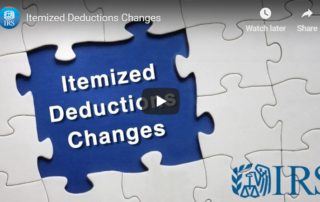itemized deductions