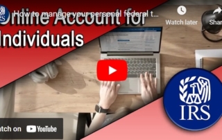 IRS online account