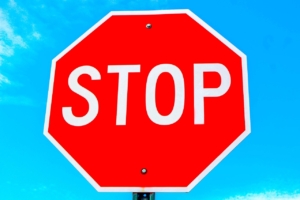 stop sign