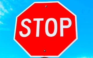 stop sign