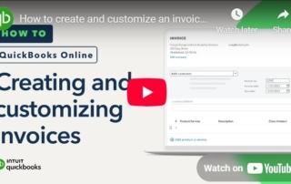 customizing invoices