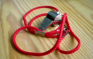 whistle blower